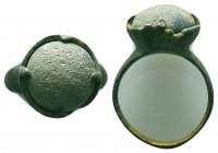 Ancient Roman Bronze Ring, Ae

Condition: Very Fine

Weight: 4.5 gr
Diameter: 26 mm