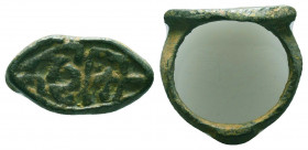 Ancient Roman Bronze Ring, Ae

Condition: Very Fine

Weight: 5.0 gr
Diameter: 20 mm