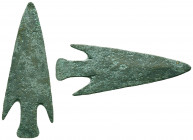 Ancient Arrow Heads, Ae.

Condition: Very Fine

Weight: 6.0 gr
Diameter: 58 mm