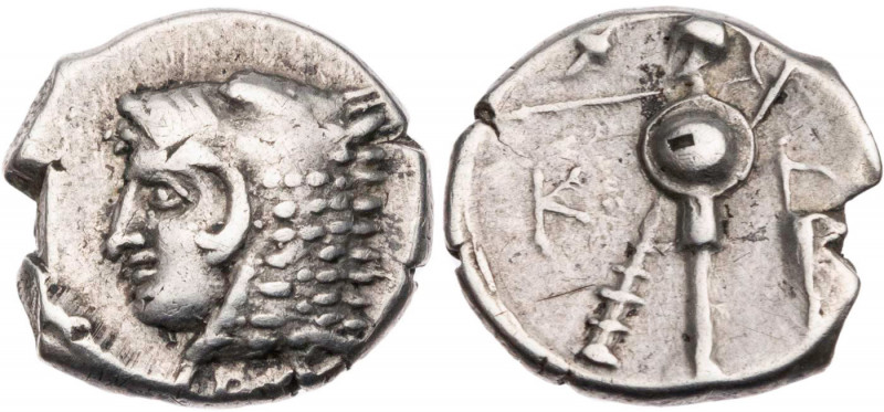 BITHYNIEN HERAKLEIA PONTIKA
 AR-Obol Zeit des Klearchos, ca. 364-352 v. Chr. Vs...