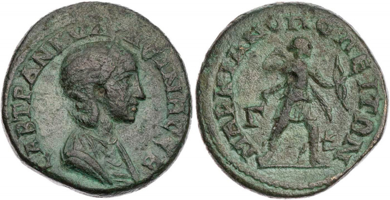 MOESIA INFERIOR MARKIANOPOLIS
Tranquillina, Gemahlin des Gordianus III., 241-24...