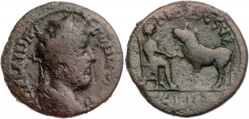 MYSIEN PARIUM
Commodus, 177-192 n. Chr. AE-As Vs.: gepanzerte und drapierte Büs...