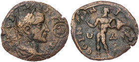 KILIKIEN NINIKA-KLAUDIOPOLIS
Maximinus I. Thrax, 235-238 n. Chr. AE-Dupondius Vs.: IMP MAXIMI[NVS] PI, gepanzerte und drapierte Büste mit Lorbeerkran...