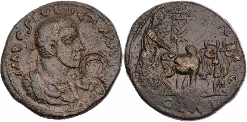 KILIKIEN NINIKA-KLAUDIOPOLIS
Maximinus I. Thrax, 235-238 n. Chr. AE-Dupondius V...