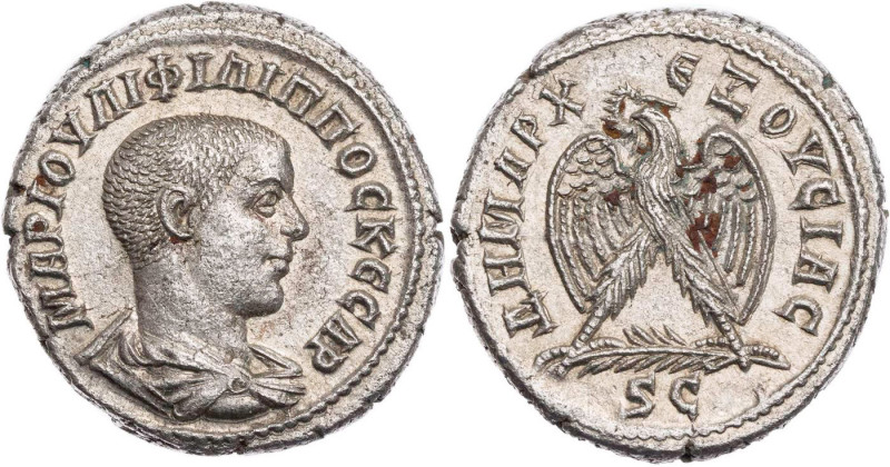 SYRIEN SELEUCIS ET PIERIA, ANTIOCHEIA AM ORONTES
Philippus II. Caesar, 244-247 ...