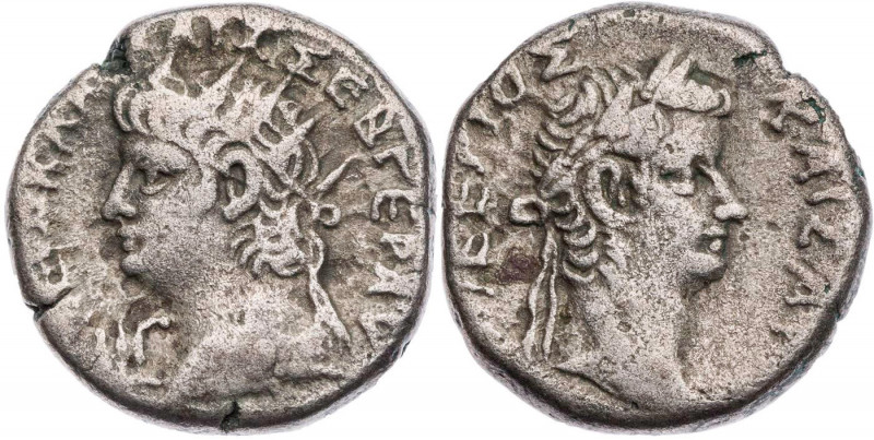 ÄGYPTEN ALEXANDRIA
Nero, 54-68 n. Chr. BI-Tetradrachme 66/67 n. Chr. (= Jahr 13...