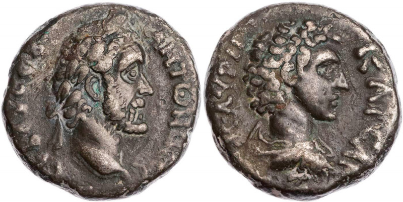 ÄGYPTEN ALEXANDRIA
Antoninus Pius, 138-161 n. Chr. BI-Tetradrachme 143/144 n. C...