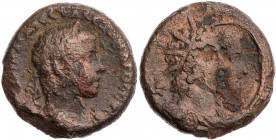 ÄGYPTEN ALEXANDRIA
Severus Alexander, 222-235 n. Chr. BI-Tetradrachme 227/228 n. Chr. (= Jahr 7) Vs.: gepanzerte Büste mit Lorbeerkranz n. r., Rs.: B...