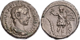 ÄGYPTEN ALEXANDRIA
Severus Alexander, 222-235 n. Chr. BI-Tetradrachme 231/232 n. Chr. (= Jahr 11) Vs.: gepanzerte und drapierte Büste mit Lorbeerkran...