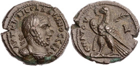 ÄGYPTEN ALEXANDRIA
Gallienus, 253-268 n. Chr. BI-Tetradrachme 261/262 n. Chr. (= Jahr 9) Vs.: gepanzerte Büste mit Lorbeerkranz n. r., Rs.: Adler ste...