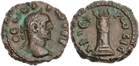 ÄGYPTEN ALEXANDRIA
Carus, 282-283 n. Chr. AE-Tetradrachme postum, um 283/284 n. Chr. Vs.: Büste mit Lorbeerkranz n. r., Rs.: brennender Altar, oben l...