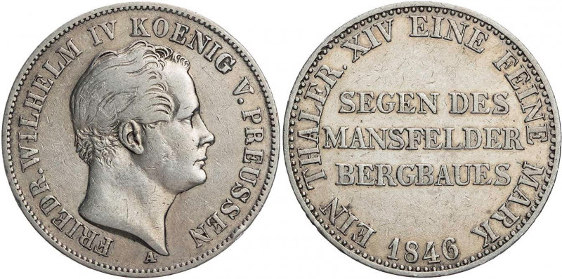 BRANDENBURG - PREUSSEN PREUSSEN, KÖNIGREICH
Friedrich Wilhelm IV., 1840-1861. A...