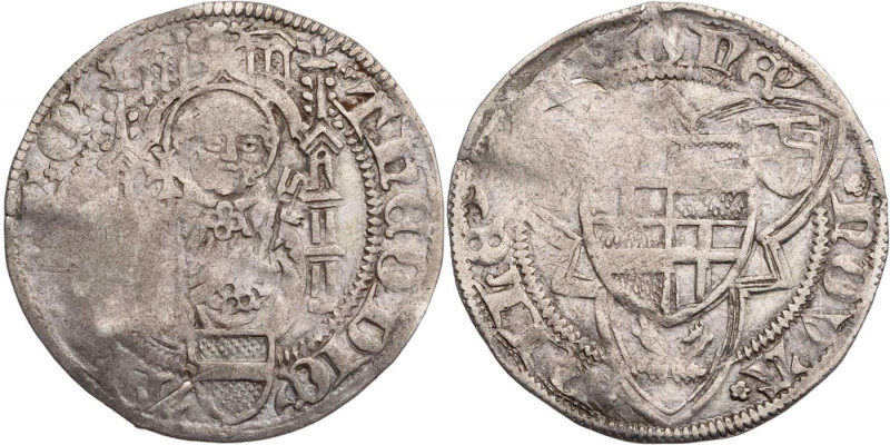 KÖLN ERZBISTUM
Dietrich II. Graf von Moers, 1414-1463. Weißpfennig o. J. (1451)...