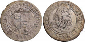 SCHLESIEN SCHWEIDNITZ, STADT
 Kipper-24 Kreuzer 1622 Mit Titel Ferdinands II., Vs.: Wappen, Rs.: Brustbild n. r. Friedensburg/Seger 3604; Slg. Kraaz ...