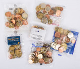 DIVERSE
 Lot moderne Münzen 6 unterschiedliche Euro-Starter-Packs: Deutschland (Erstausgabe Frankfurter Sparkasse 17. Dezember 2001, 0 Uhr), Estland,...