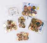 DIVERSE
 Lot moderne Münzen 6 unterschiedliche Euro-Starter-Packs: Deutschland (Erstausgabe Frankfurter Sparkasse 17. Dezember 2001, 0 Uhr), Griechen...