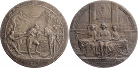 VERKEHRSWESEN SCHIFFAHRT
USA Silbermedaille 1909 v. Emil Fuchs, hrsg. American Numismatic Society, bei Whitehead-Hoag, Newark Auf die 300-Jahrfeier d...