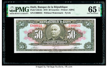 Haiti Banque de la Republique d'Haiti 50 Gourdes 1979 Pick 235Ab PMG Gem Uncirculated 65 EPQ. 

HID09801242017

© 2020 Heritage Auctions | All Rights ...
