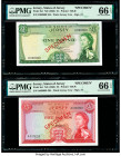 Jersey States of Jersey 1; 5 Pound ND (1963) Pick 8s1; 9s1 Two Specimen PMG Gem Uncirculated 66 EPQ (2). 

HID09801242017

© 2020 Heritage Auctions | ...