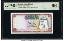 Kuwait Central Bank of Kuwait 1 Dinar 1968 Pick 8a PMG Gem Uncirculated 66 EPQ. 

HID09801242017

© 2020 Heritage Auctions | All Rights Reserved