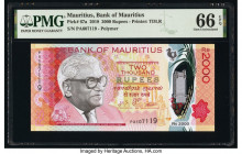 Mauritius Bank of Mauritius 2000 Rupees 2018 Pick 67a PMG Gem Uncirculated 66 EPQ. 

HID09801242017

© 2020 Heritage Auctions | All Rights Reserved