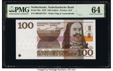 Netherlands Netherlands Bank 100 Gulden 14.5.1970 Pick 93a PMG Choice Uncirculated 64. 

HID09801242017

© 2020 Heritage Auctions | All Rights Reserve...