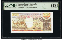 Rwanda Banque Nationale du Rwanda 500 Francs 1.1.1978 Pick 13a PMG Superb Gem Unc 67 EPQ. 

HID09801242017

© 2020 Heritage Auctions | All Rights Rese...