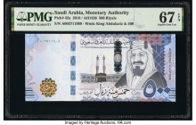 Saudi Arabia Saudi Arabian Monetary Authority 500 Riyals 2016 / AH1438 Pick 42a PMG Superb Gem Unc 67 EPQ. 

HID09801242017

© 2020 Heritage Auctions ...