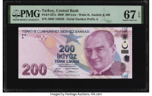 Turkey Central Bank 200 Lira 2009 Pick 227a PMG Superb Gem Unc 67 EPQ. 

HID09801242017

© 2020 Heritage Auctions | All Rights Reserved