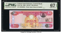 United Arab Emirates Central Bank 100 Dirhams 2006 / AH1427 Pick 30c PMG Superb Gem Unc 67 EPQ. 

HID09801242017

© 2020 Heritage Auctions | All Right...