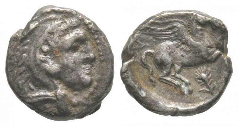 Illyria Epidamnos Dyrrhachium, Drachm, 250-229 BC, AG 1.32 g.
Ref: Sear 1896 - F...