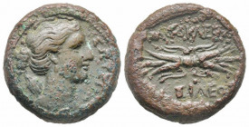 Sicily, Syracusa, Agathokles, 317-289 BC, AE 9.96 g.
Ref: Sear 1200 - Near VF
