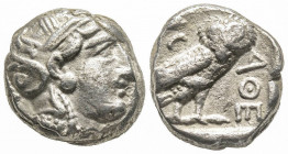 Attica, Athens, Tetradrachm, 465-460 BC, AG 16.7 g.
Ref: HGC 4 - Near VF