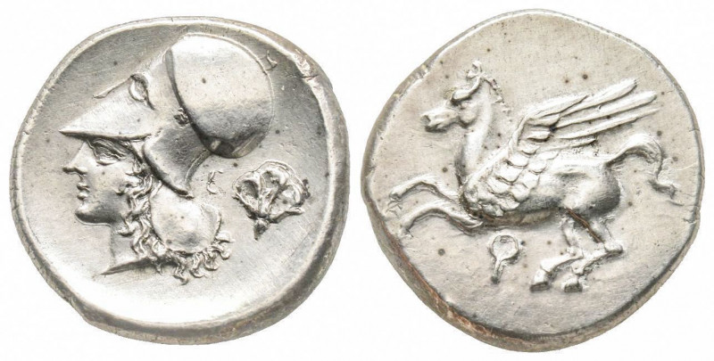 Corinthia, Corinth, Stater, 338-300 BC, AG 8.52 g.
Ref: Calciati 374. Almost Unc...