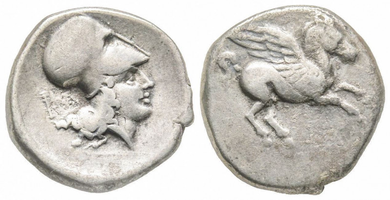 Corinthia, Corinth, Stater, 375-300 BC, AG 8.39.
Ref: SNG Copenhagen 39 - Near V...