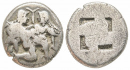 Thrace, Thasos, Stater, 510-490 BC, AG 9.03 g.
Ref: Sear 1357 - Fine