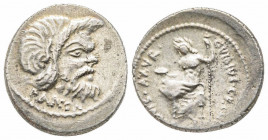 Roman Republic, C. Vibius C.f. C.n. Pansa Caetronianus, Rome, 48 BC, Denarius, AG 3.74 g. 
Ref: Crawford 449/1a, Sydenham 947, Vibia 18 - VF