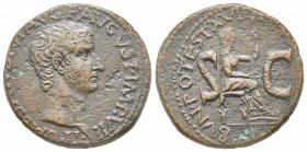 Tiberius 14 - 37, As, Rome, AD 36-37, AE 10.8 g. 
Ref: RIC 35, C. 17 - Near VF