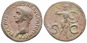 Claudius 41-54 , As, Rome, AD 42-43, AE 11.33 g.
Ref: RIC 116 - Near VF