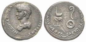 Nero As Caesar, Denarius, Rome, AD 50-54, AG 3.35 g.
Ref: RIC 77 (Claudius) - Near VF, Rare