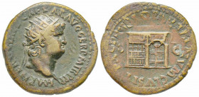 Nero 54-68, Dupondius, Rome, AD 66, AE 12.86 g. 
Ref: RIC 339 - VF, Rare