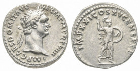 Domitianus 81-96 , Denarius, Rome, AD 90-91, AG 3.65 g.
Ref: RIC 719 - Near EF
