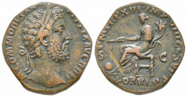 Commodus 180 - 192, Sestertius, Rome, AD 187-188, AE 23.33 g. Ref: RIC 513 - VF