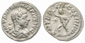 Elagabalus, Denarius, Rome, AD 220, AG 2.85 g. Ref: RIC 88 - VF