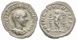 Diadumenian 217 - 218 , Denarius, Rome, AD 217-218, 3.23 g. 
Ref: RIC 120 - Good VF