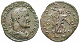 Maximinus I 235 - 238, Sestertius, Rome, AD 235-236, AE 17.10 g. 
Ref: RIC 67, C. 100 - VF