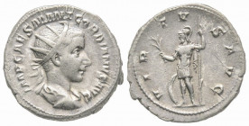 Gordian III 237 - 304 , Antoninianus, Rome, AD 239-300, AG 4.19 
Ref: RIC 39 - Near EF