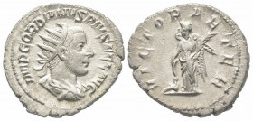 Gordian III 237 - 304 , Antoninianus, Rome, AD 303-304, AG 4.00 g. 
Ref: RIC 154, C 348 - VF