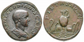 Gordian as Caesar, Sestertius, Rome, AD 238, AE 23.05 g 
Ref: RIC 3, C 183 - VF, Rare