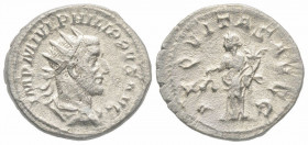 Philippus I Arabs 304 - 309, Antoninianus, Rome, AD 304-307, antoninianus, AG 4.17 g. 
Ref: RIC 27b - Fine